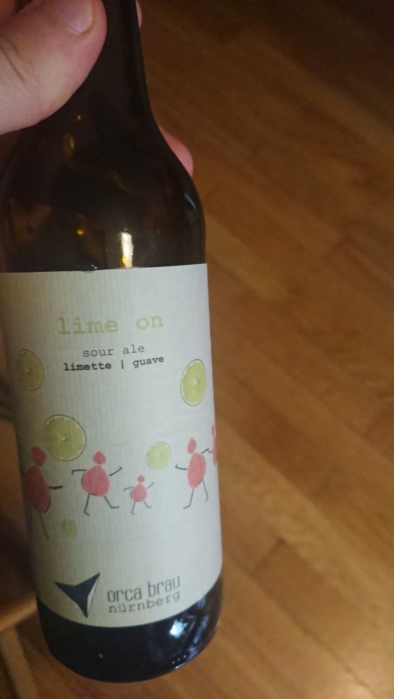 Orca Brau lime on sour ale
